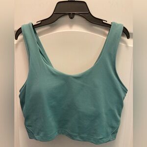 Yogalicious Teal Sports Bra Top